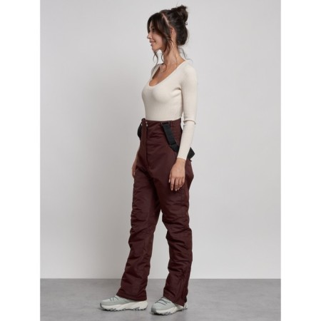 Semicunners of the winter winter, size 46, dark brown color-18
