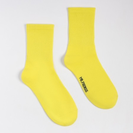 Socks, yellow color, size 23-25-1