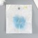 Leaves skeletoned for creativity are "pale blue" set of 20 pcs h = 6-6.5 cm