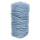 Knitting cord "Puff" 100% cotton width 5mm 100m (blue)
