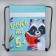 A bag for shoes with a reflective element "I study at 5!" size 30 x 40 cm