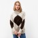 Jumper female minku: casual collection beige color, rr 42-44
