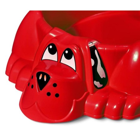Sandbox "dog", red color-3