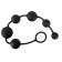 Anal chain Black Velvets, D-3.9, black