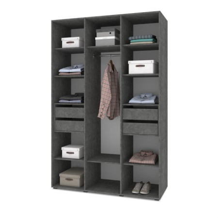 Set of two drawers Stone, 476x500x361 dark stone-4