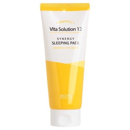 Face mask with vitamin C Night Jigott Vita Solution 12 Synergy 180 ml
