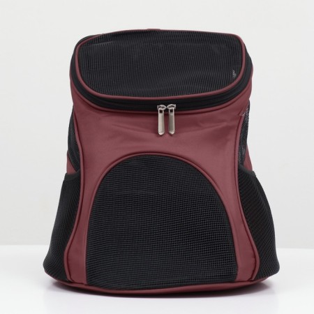 Backpack for carrying animals, 31.5 x 25 x 33 cm, brown-1