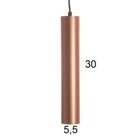 Lucas Lumber Led 5W 4000k matte copper 5x5x30-130cm-5