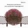 Decorative fence, 35 × 220 cm, 5 sections, plastic, brown, Romanika, Greengo