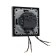 TOT GLOSSY GLASS, 10 A, 2 keys, backlight, hidden, glass, black