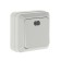 UNIVERSAL Olympus switch, 10 A, 1 key, external, backlight, white