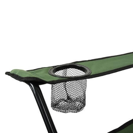 Camping folding chair, with armrests, in a case, 84x53x81 cm-4