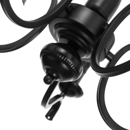 Chandelier 2715/5 E14 40W Black 51x51x26-56 cm Bayerlux-6