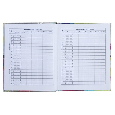 Diary for grades 5-11, 48 sheets "Error 404", solid cover, glossy lamination-7