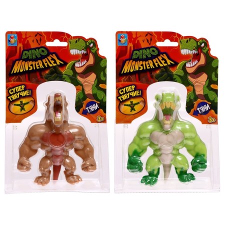 The stretching figure of Monster Flex. Dino, 14 cm, 14 types, mix-6