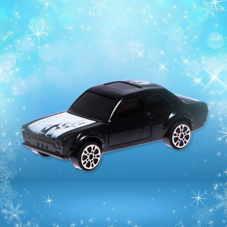 New Year's ball with a toy "Machine"-4