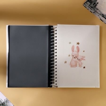 Photo album "First Album", 20 magnetic sheets, black pages color-5