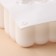 Form for mousse desserts and baking konfinetta "Raphael", silicone, 29.7 × 17.5 × 5.7 cm, 6 cells (6.2 × 6.2 cm), white color
