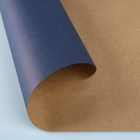 Paper packaging craft one -sided "blue", 0.7 x 10 m, 40 g/m²-2