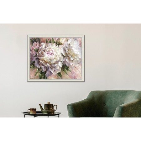 Reproduction of the painting "Pink silk", 40x50, frame (45-a355)-4