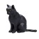 Figure Konik "Cat, Black (sitting)"