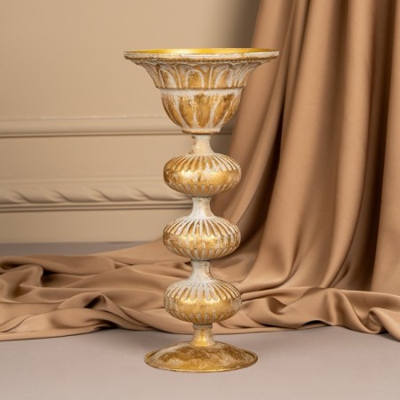 Summary Metal "Tier" for one candle 16 x 16 x 31 cm-6