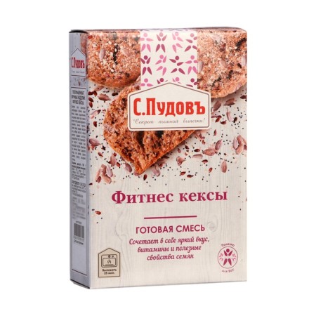 Мучная смесь С.Пудовъ кексы фитнес, 350 г