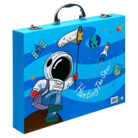 Drawing set, astronaut, blue-1