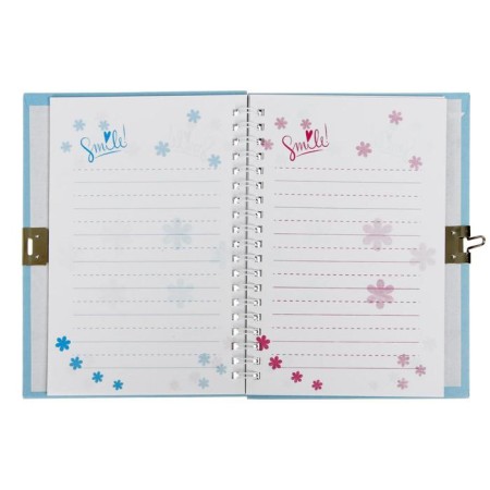 Notebook on the lock "cats" A5-, 45 sheets, in a ruler, on the crest, mix-4