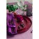 Serving dish "Link", d = 28 cm, red color