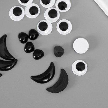 Set for decorating "Eyes, nose, mouths", Assorted, 20 pcs.-2