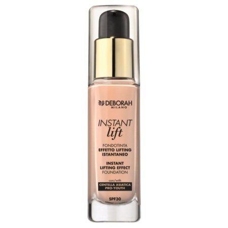 Tonal Foundation of Deborah Instant Lifting Effect, tone 0 snow-white pink, 30 ml