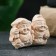 Figure "Daikoku and Ebisa" ivory, 6x3x4cm