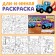 Long coloring with the tasks "at a construction site", 1 meter, "Blue Tractor"
