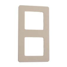 Рамка Legrand INSPIRIA, 2 пост, Слоновая кость