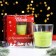 Candle in a glass of aromatic "Christmas tree", 6.5x8 cm, green
