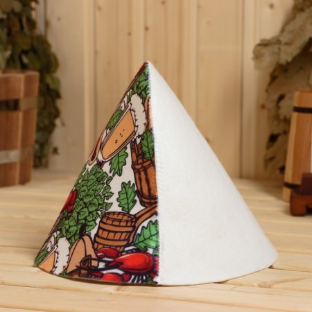 Bath Hat "Bath Painting" Print-1