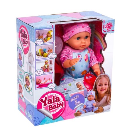Pups functional "My baby" drinks, pisses, with accessories-5
