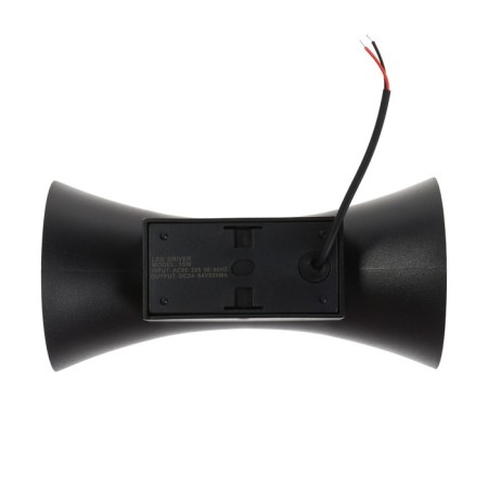 Facade lamp "Elegant", FSD-035, 10W, 3000k, 1 beam, IP65, 220V, layer, black and gold. 10084-8