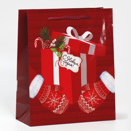 Laminated vertical “warmth and comfort”, ml 21 x 25 x 8 cm, new year