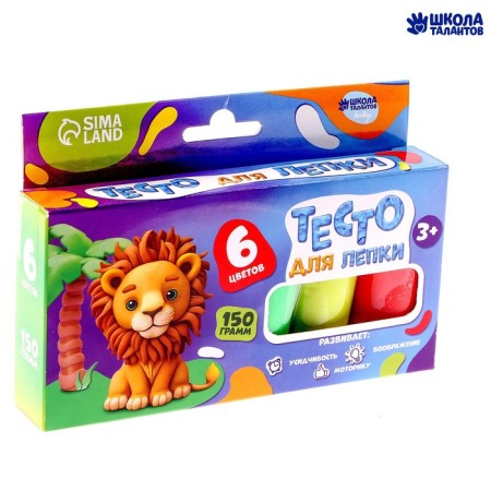Modeling dough 6 cv, 25 g-1