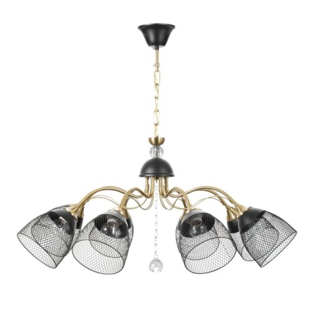 Ricardo chandelier 8he27 40W black 71x71x38-65cm Bayerlux-3
