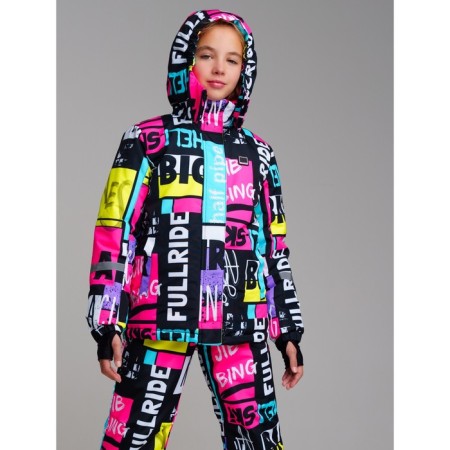 Winter set for the girl PlayTode: jacket and trousers, height 134 cm-2