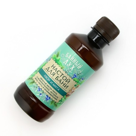 Infusion for the bath "needles and mint", 250 ml, aroma of needles and mint, bath spirit-2