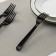 Plastic disposable Black Plastic Plastic "Premium", 18 cm