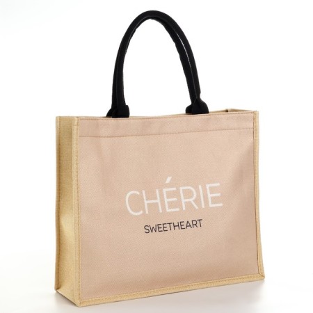 Bag Women's Beach Cherie, 41.5x34x12 cm, beige color-2