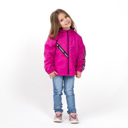 Vetrovka nursery, raspberry color, height 110-116 cm-1