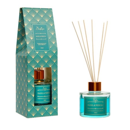 Perfumed aromadifusor "Belts" Basil & Neroli, 100 ml