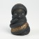 Figure "Snake in a suit" Black, 8x6cm