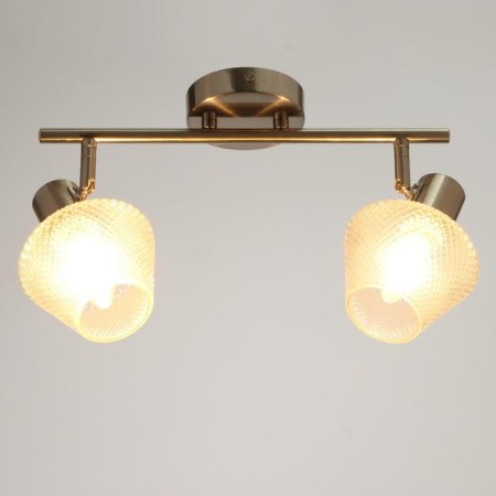 Economic light Lida 2x60W E14, satin 39x11x18 cm-2